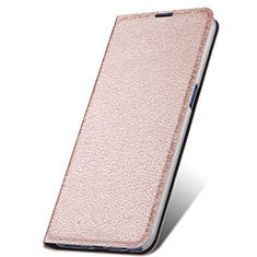 Handytasche Stand Schutzhülle Leder Hülle T06 für Oppo RX17 Pro Rosegold