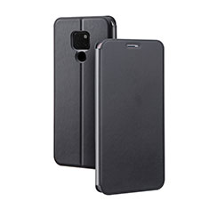 Handytasche Stand Schutzhülle Leder Hülle T08 für Huawei Mate 20 Schwarz