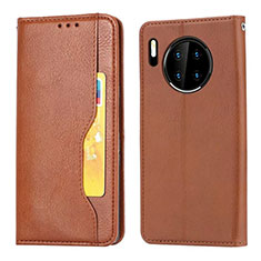 Handytasche Stand Schutzhülle Leder Hülle T08 für Huawei Mate 30 Orange