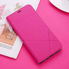 Handytasche Stand Schutzhülle Leder Hülle T09 für Huawei Mate 20 Pink