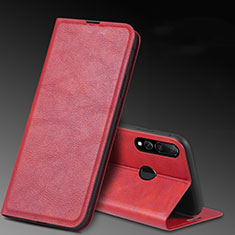 Handytasche Stand Schutzhülle Leder Hülle T11 für Huawei Honor 20i Rot