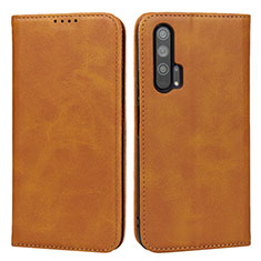 Handytasche Stand Schutzhülle Leder Hülle T15 für Huawei Honor 20 Pro Orange