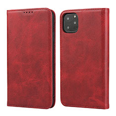 Handytasche Stand Schutzhülle Leder Hülle T16 für Apple iPhone 11 Pro Max Rot