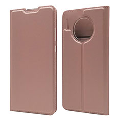 Handytasche Stand Schutzhülle Leder Hülle T17 für Huawei Mate 30 Rosegold