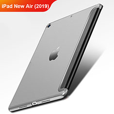 Handytasche Stand Schutzhülle Leder L01 für Apple iPad Air 3 Schwarz