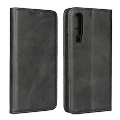 Handytasche Stand Schutzhülle Leder L01 für Huawei P30 Schwarz