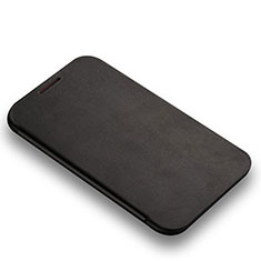 Handytasche Stand Schutzhülle Leder L01 für Samsung Galaxy Note 2 N7100 N7105 Schwarz