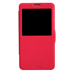 Handytasche Stand Schutzhülle Leder L01 für Samsung Galaxy Note 3 N9000 Rot