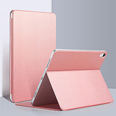 Handytasche Stand Schutzhülle Leder L03 für Apple iPad Pro 12.9 (2018) Rosa