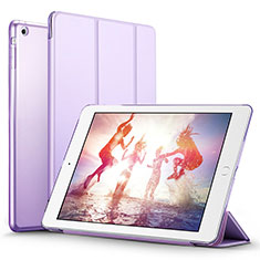 Handytasche Stand Schutzhülle Leder L06 für Apple iPad Mini Violett