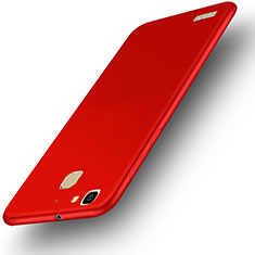 Hülle Kunststoff Schutzhülle Matt M01 für Huawei Enjoy 5S Rot