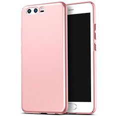 Hülle Kunststoff Schutzhülle Matt M01 für Huawei P10 Rosa