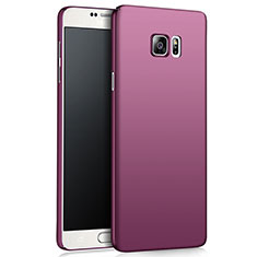 Hülle Kunststoff Schutzhülle Matt M03 für Samsung Galaxy Note 5 N9200 N920 N920F Violett