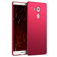 Hülle Kunststoff Schutzhülle Matt M06 für Huawei Mate 8 Rot