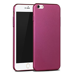 Hülle Kunststoff Schutzhülle Matt P04 für Apple iPhone 6S Violett