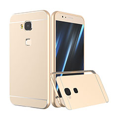 Hülle Luxus Aluminium Metall Rahmen für Huawei GX8 Gold