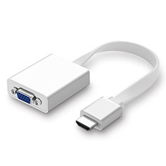 Kabel HDMI-Stecker auf VGA H01 für Apple MacBook Air 13 Weiß