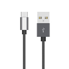 Kabel Micro USB Android Universal A19 für HTC Desire 21 Pro 5G Grau