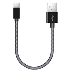 Kabel Type-C Android Universal 20cm S02 für Apple iPad Pro 11 (2022) Schwarz