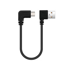 Kabel Type-C Android Universal 25cm S03 für Apple iPhone 15 Pro Schwarz