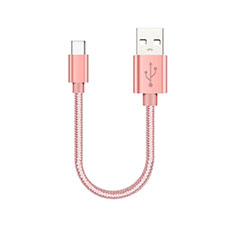 Kabel Type-C Android Universal 30cm S05 für Apple iPad Air 5 10.9 (2022) Rosegold