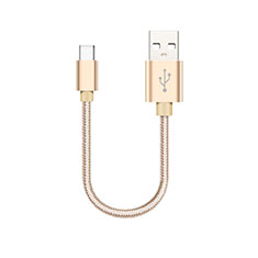 Kabel Type-C Android Universal 30cm S05 für Apple iPad Pro 12.9 (2022) Gold