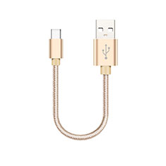 Kabel Type-C Android Universal 30cm S05 für Apple iPhone 15 Pro Max Gold