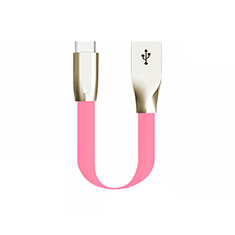 Kabel Type-C Android Universal 30cm S06 für Sony Xperia PRO-I Rosa