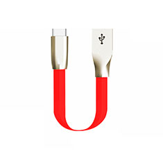 Kabel Type-C Android Universal 30cm S06 für Samsung Galaxy Tab S3 9.7 SM-T825 T820 Rot