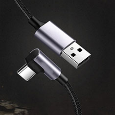 Kabel Type-C Android Universal 3A H01 für Huawei Mate 40 Pro 5G Dunkelgrau