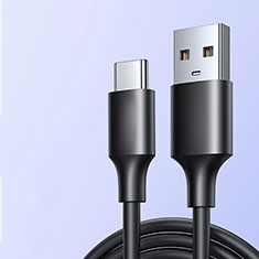 Kabel Type-C Android Universal 3A H03 für Apple iPad Air 5 10.9 (2022) Schwarz