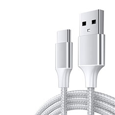 Kabel Type-C Android Universal 3A H04 für Apple iPad Pro 11 (2022) Weiß