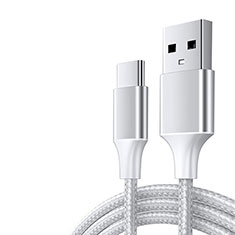 Kabel Type-C Android Universal 3A H04 für Apple iPhone 15 Pro Max Weiß