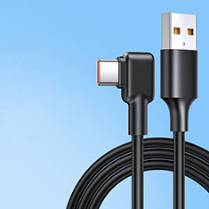 Kabel Type-C Android Universal 66W H01 für Apple iPhone 15 Plus Schwarz