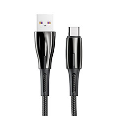 Kabel Type-C Android Universal T12 für Apple iPad Air 5 10.9 (2022) Schwarz