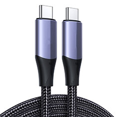 Kabel Type-C USB-C auf Type-C USB-C 100W H03 für Apple iPad Pro 11 (2021) Dunkelgrau