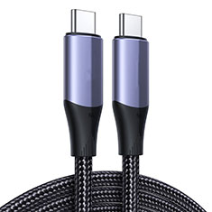Kabel Type-C USB-C auf Type-C USB-C 100W H03 für Apple iPad Pro 11 (2022) Dunkelgrau