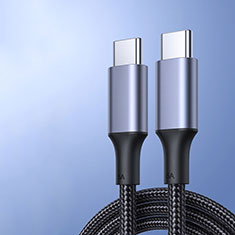 Kabel Type-C USB-C auf Type-C USB-C 100W H04 für Apple MacBook Air 13 Dunkelgrau