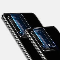 Kameraschutz Gehärtetes Glas Glasfolie Skins zum Aufkleben Panzerglas für Huawei P40 Pro+ Plus Klar