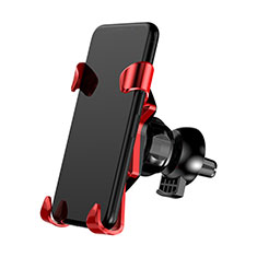 KFZ Halter Halterungung Lüftungs Auto Handy Halter Halterung Universal A03 für Huawei Honor Play 7 Rot