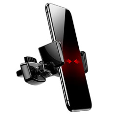 KFZ Halter Halterungung Lüftungs Auto Handy Halter Halterung Universal A05 für Asus ROG Phone 5s Schwarz