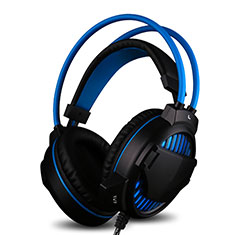 Kopfhörer Stereo Sport Headset In Ear Ohrhörer H55 für Google Pixel 4a 5G Blau