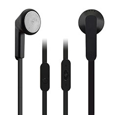 Kopfhörer Stereo Sport Ohrhörer In Ear Headset H08 für Vivo Y35 4G Schwarz