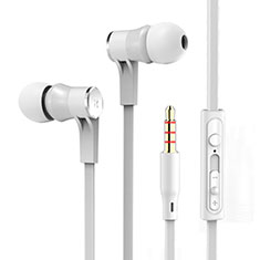 Kopfhörer Stereo Sport Ohrhörer In Ear Headset H12 für Vivo Y35 4G Weiß