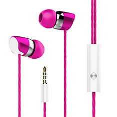 Kopfhörer Stereo Sport Ohrhörer In Ear Headset H16 für Handy Zubehoer Kfz Ladekabel Pink
