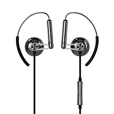 Kopfhörer Stereo Sport Ohrhörer In Ear Headset H22 für HTC Desire 22 Pro 5G Schwarz