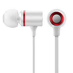 Kopfhörer Stereo Sport Ohrhörer In Ear Headset H29 für Oppo Reno5 A Weiß