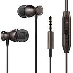 Kopfhörer Stereo Sport Ohrhörer In Ear Headset H34 für Vivo Y76s 5G Schwarz