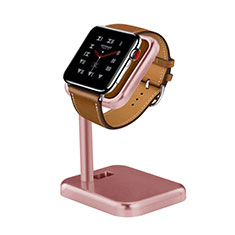 Ladegerät Dock Ladestation Ständer Halter Halterung für Apple iWatch 3 38mm Rosegold