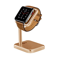 Ladegerät Dock Ladestation Ständer Halter Halterung für Apple iWatch 3 42mm Gold